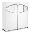 Whitmor 60-inch Extra-Wide Clothes Closet, 60” with White Cover