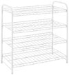 Whitmor Inc. 6023-4139-CB 4 Tier, White, Closet Shelf