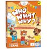 Who What Why Conversation Cards for Kids – Learning Game for Social Skills, Emotional Intelligence & Critical Thinking – Speech Therapy Resources, Sequencing Game & Articulation Materials, Ages 4+