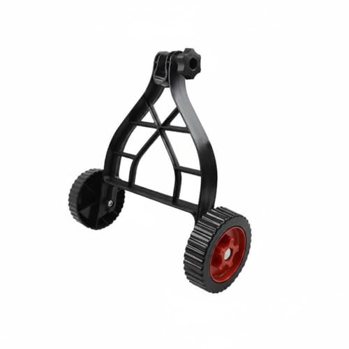 Whtkoph Detachable Mower Wheel Grass Trimmer Support Rolling Auxiliary Attachment Removable Guide for Clean Cutting Suitable for Lawn Path Borders Yard Use, A-type Auxiliary Wheel