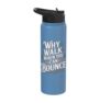 Why Walk When You Can Bounce Pogo Stick Master - Stainless Steel Insulated Water Bottle
