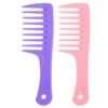 Wide Tooth Comb, Portable Hair Combs for Women and Men, 2 Pcs