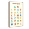 Wigonda Animals Alphabet Chart (1) Canvas Poster Wall Art Prints Room Aesthetic Murals Bedroom And Living Decorations Frame 24x36inch