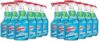 Windex Glass and Window Cleaner Spray Bottle, Bottle Made from 100% Recycled Plastic, Surface Cleaning Spray, Original Blue Scent, 23 Fl Oz,6 Count (Pack of 2)