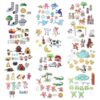 Windkream 12 Set Felt Board Stories Pieces Set Felt Animals Bible Fairy Tales for Preschool Animals Figures Flannel Board Stories for Toddlers Preschool Kindergarten Storytelling (Fairy Tales)