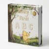 Winnie Baby's First ABC Book for Baby Shower Activity – Winnie Baby Shower Guest Book Alternative with Alphabet Coloring Pages, Educational Keepsake & Activities, Pooh Baby Shower Games Craft Kit
