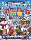 Winter Search, Find and Color: 50 One-Sided Hidden Object Illustrations | Book 1 | Hours of Search-and-Find Fun for Kids Ages 6 - 12 (Hidden Adventures)