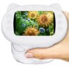 WINWEND Pocket Kids Microscope 1000X Handheld Microscope for Photo and Video Portable Science Kits STEM Toys – Christmas/Birthday Gifts for Girls & Boys Ages 3-12(White)