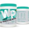 WIPESPLUS Disinfecting Surface Wipes Canister Bleach Free with Lemon Scent for Home and Business, 2880, (12 Packs of 240)