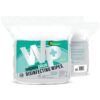 WIPESPLUS Gym Wipes, Disinfecting Wipes Refill Bag for Gym Equipment - Cleaning Wipes with Lemon Scent for Home and Business, 4 Bags of 800 Sheets