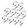 Wisoqu 10 Pack Classroom Headphones Bulk Over Ear Wired Headphones for School Students, Adjustable Headband Noise Isolating Ear Pads 3.5mm Jack Compatible with Chromebook Laptop Library