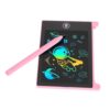 Wisoqu Mini LCD Writing Tablet 4.5 Inch Doodle Board for Kids, Electronic Drawing Pad, Eye Protecting Anti Blue Light Screen, Erasable Reusable Educational Toy for (Pink)