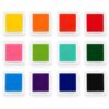 WISYOK Craft Ink Pads for Stamps, 12 Colors
