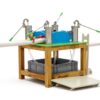 Wmqbjta Children Equipment Beach Playset Sandbox Accessories Early Education Toys for Suitable for Outdoor Fun Indoor Recreation, Sand and Water Flow Station 33