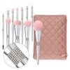 WODHAZNC 11 Makeup Brushes Soft Hair Eyeshadow Foundation Beauty Tools Full Set of Brush Pack