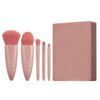 WODHAZNC Mini 5-piece Box Portable Makeup Brush Eyeshadow Loose Super Soft Hair