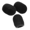 WOFASHPURET 3pcs Classroom Pointer Replacement Tips for Telescopic Pointer Sticks with Soft Flocked Head for Whiteboard and Blackboard Use