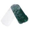 WOFASHPURET 5pcs Green Plastic Germination Trays with Cover for Home Use, Seed Starter Tray for Vegetables and Crops, Creating Germination Environment and Facilitating Observation