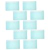 WOFASHPURET Holographic Craft Paper with Smooth Surface 10 Sheets Self Adhesive Vinyl Sticker Film and Repeated Repositioning for Glass Window Decorations and Decorative Craft Paper Creations