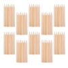 WOFASHPURET Wooden Colored Pencils with Comfortable Grip and Safe Handling 10 Boxes of Mini 3.5 Inch 6 Colors Per Box for for Back to School and Classroom Drawing Activities
