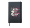 Women Belong In All Places Where Decisions Are Being Made Hardcover Journal, Black