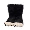 Women’s Funny Cat Paw Slipper Socks, Non-Slip Fuzzy Slippers, Size 5-10