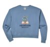 Womens Insect Cottagecore Retired 2025 - A New Chapter Begins Fl Comfort Colors Crop Sweatshirt