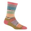 Women's Pixie Crew Lightweight Lifestyle Socks - Canyon, Small
