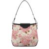 Women's Shoulder Handbags Checkered Pink Hydrangea Tote Bags