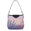 Women's Shoulder Handbags Colorful Floral Lavender Tote Bags