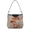Women's Shoulder Handbags Glittering Gold Mushroom Tote Bags