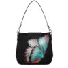 Women's Shoulder Handbags Green Butterfly Wings Tote Bags