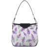 Women's Shoulder Handbags Lavender Watercolor Flowers Tote Bags