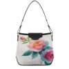 Women's Shoulder Handbags Watercolor Rose Floral Tote Bags