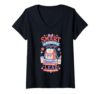 Women's Smart Girls Study Academic Club V-Neck T-Shirt