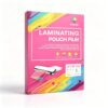 WONLAMI Thermal Laminator Sheets,100 Pack 5 mil Laminating Pouches 8.5 x 11 Laminating Sheets,9x11.5-Inch Clear Thermal Laminating Sheets Different Sizes Plastic Paper Lamination Sheets