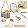 Wooden Bug Catcher Kit for Kids Ages 3-8, Outdoor Explorer Set