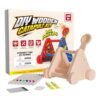 Wooden Catapult Crafts Kits for Kids Age 5-12, Painting and Building Wood Arts Crafts DIY Model Cars, Build it Yourself Woodingworking Kit, Easy to Assemble Birthday Party Gifts for Boys and Girls