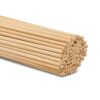 Wooden Dowel Rod, 3/16 Inch x 12 Inch Wood Dowels, Pack of 100 Wooden Dowels for Crafts, Unfinished Hardwood Wooden Dowels Rods, Strong Wood Rod Dowels for Crafting and DIYers