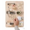 Wooden Fidget Board Adults Sensory Activity Board with Locks