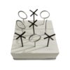 Wooden Iron Tic Tac Toe Game by VIP Home & Garden