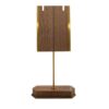 Wooden Jewelry Display Stand for Necklace & Earrings Photography Holder