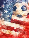 Wooden Jigsaw Puzzle, Soccer Ball Sports Pattern, 1000 Pieces, Wall Decor, Minimalist Athletic Art Design