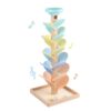 Wooden Marble Run Ball Drop Montessori Toys for Toddlers 4-8 Boys Girls Kids Wood Music Tree Marble Ball Run Game 3-5 8-12 Years Old Learning Color Sorting Sensory Toys Birthday Gift (Height: 20.5")