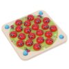 Wooden Matching Games Ladybug’s Garden Memory Game Road Trip Essentials for Toddler