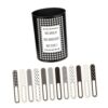 Wooden Name Stick Bundle with Carry Bucket and Writable Labels, Teacher Tool for Attendance Calls Group Activities Classroom Name Sticks Teacher Picker Attendance Grouping