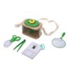 Wooden Observation Box with Magnifying Lens for Kids Nature Exploration Outdoor STEM Learning Tool Beech Wood 1 Unit