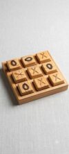 Wooden Tic Tac Toe Game Set