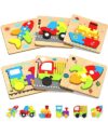 Wooden Toddler Puzzles Gifts Montessori Toys for 1 2 3 Years Old Boys Girls