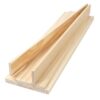 Wood Strips Planks 1/4"x 1.5" x 17.5", 10 PCS Wooden Dowels for Crafts